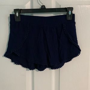 EUC Navy Blue Flowy Ambiance Shorts